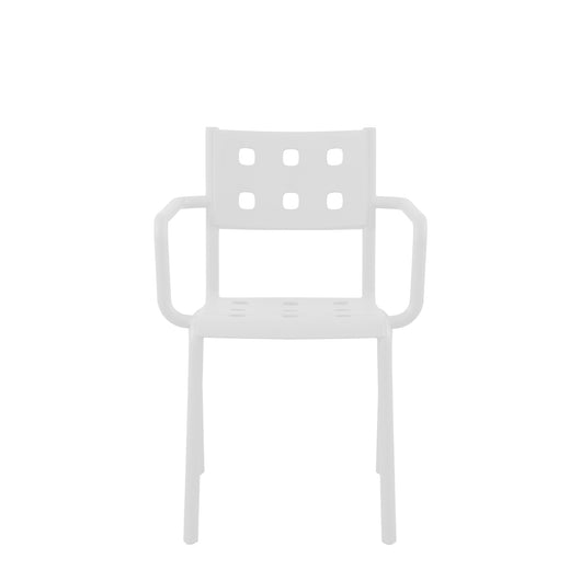 Set Da 4, Poltrona Sibari In Polipropilene Bianca