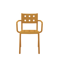 Set Da 4, Poltrona Sibari In Polipropilene Ambra