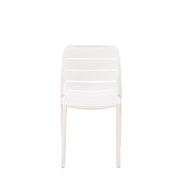 Set Da 4, Sedia Itaca In Polipropilene Bianca