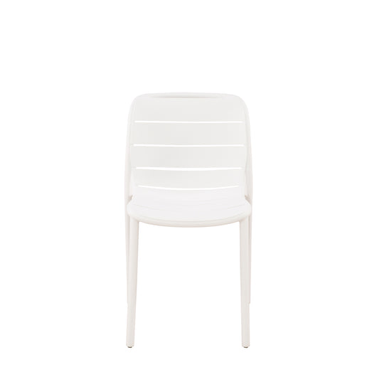 Set Da 4, Sedia Itaca In Polipropilene Bianca