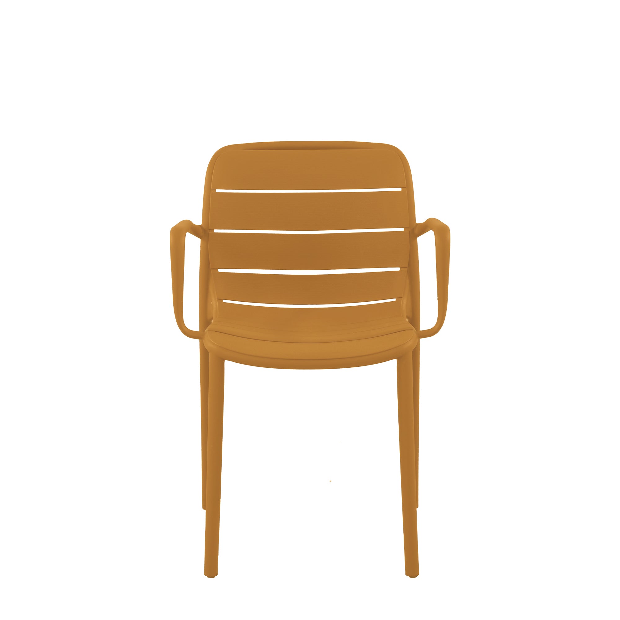 Set Da 4, Poltrona Itaca In Polipropilene Ambra