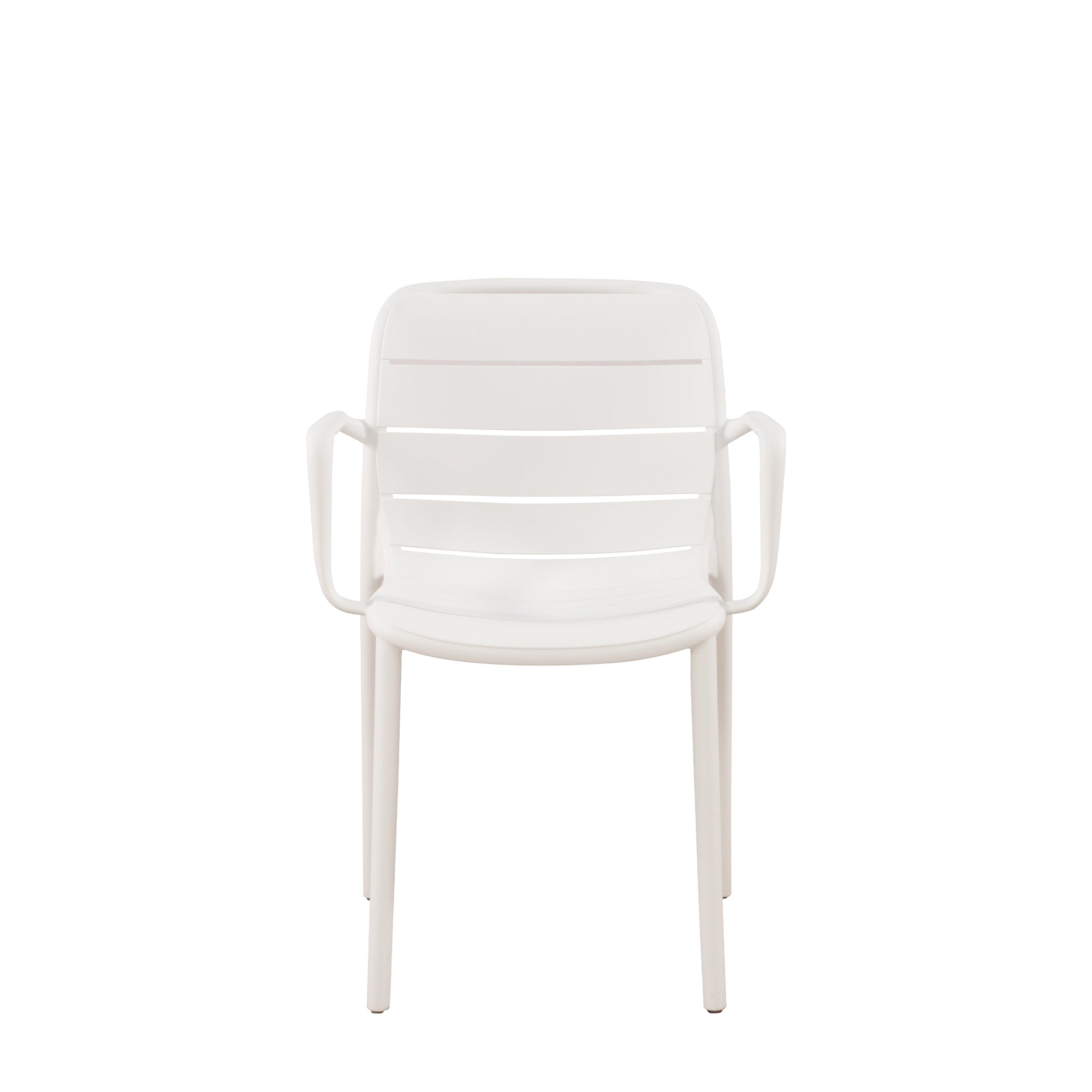 Set Da 4, Poltrona Itaca In Polipropilene Bianca