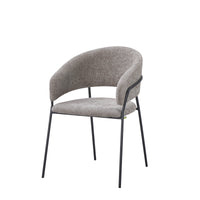 Set Da 4, Poltrona Artemisia Tess. Tortora/Gambe Nere