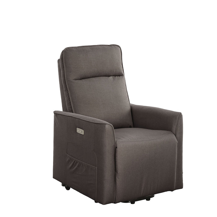 Poltrona Relax Carlotta D Cusb Tess.Tortora Roller per soggriono, arredo bar ed esterni