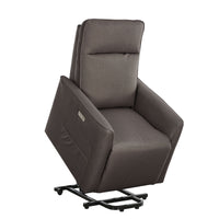 Poltrona Relax Carlotta D Cusb Tess.Tortora Roller per soggriono, arredo bar ed esterni