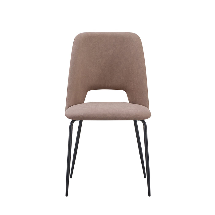 Set Da 4, Sedia Giulia Mozart Tortora/Gambe Nere