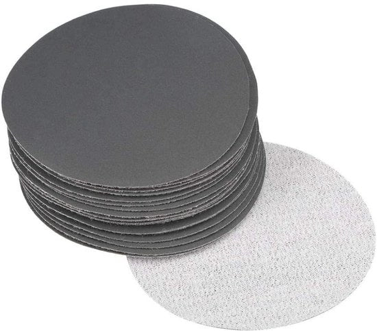 Set di scheggia 3000 Korrel - Set di scheggia - Dischi abrasivi 75mm - Carburo di silicio - Utilizzo naturale/asciutto - 20 pezzi