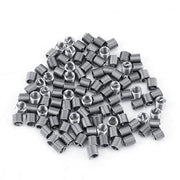 Inserti a viti in acciaio inossidabile SS304 - 100 pezzi - M4 0,7 - 1D/1,5D/2D/2,5D/3D - Filo a spirale - Helicale - Lunghezza di inserimento 4-12 mm - Set di viti a inserimento
