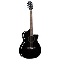 Chitarra acustica eko 06217322 nxt a100ce see through black