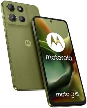 Motorola moto g15 4+128gb 6.72 4g green ds otp - 8056735029498