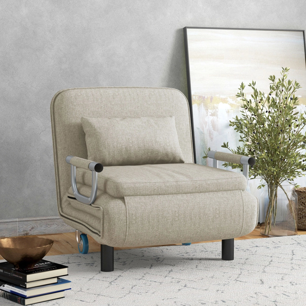 Poltrona letto reclinabile ¨C zephmum ¨C grigio