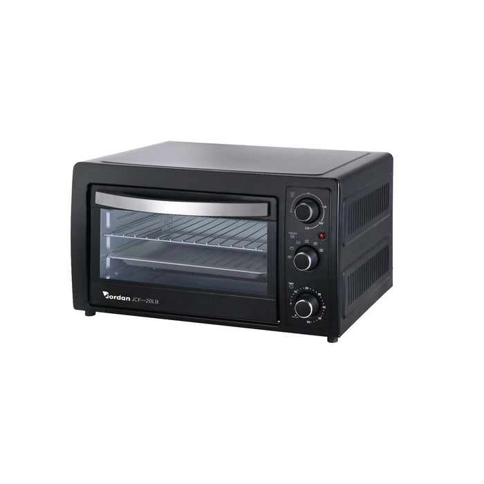 Forno Elettrico Statico E Ventilato Con Timer 1300W 20L Nero