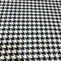 Set Da 2, Sedia Elen Velluto Verde E Stampa Pied De Poule