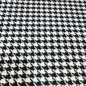 Set Da 2, Sedia Elen Velluto Verde E Stampa Pied De Poule