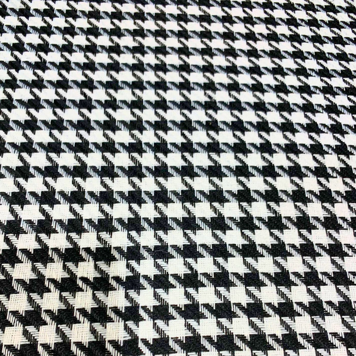 Set Da 2, Sedia Elen Velluto Verde E Stampa Pied De Poule