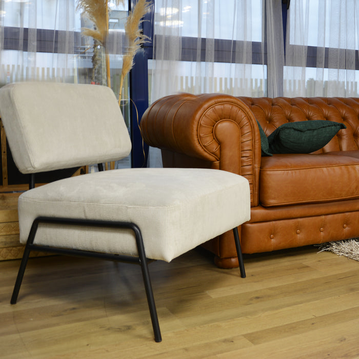 Poltrona Morgana Tess. Millerighe Tortora