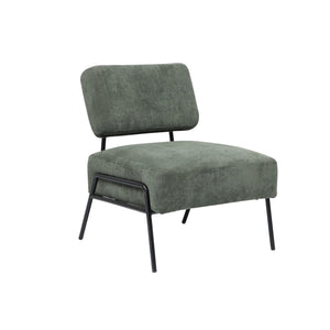 Poltrona Morgana Tess. Millerighe Verde