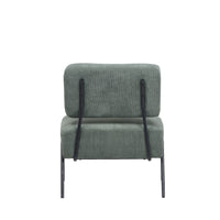 Poltrona Morgana Tess. Millerighe Verde