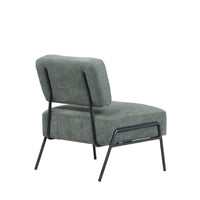 Poltrona Morgana Tess. Millerighe Verde