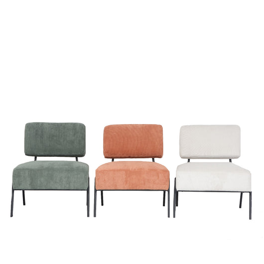 Poltrona Morgana Tess. Millerighe Ruggine