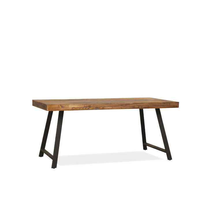 Tavolo Arbusto Strong 180*90 Rustico Scuro/Nero