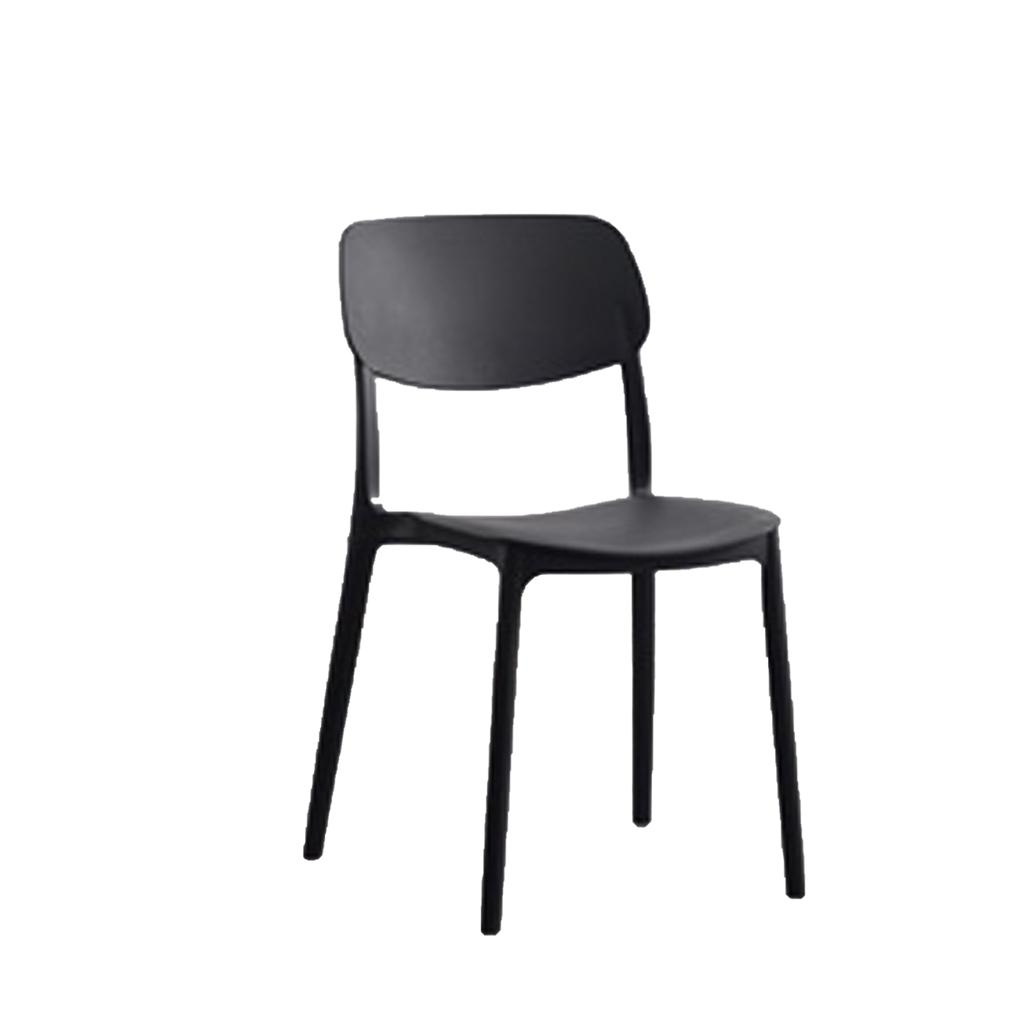 Set Da 4, Sedie New Chapeau In Polipropilene Nera 2024