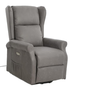 Poltrona Relax Begere Arlette D Mozart Fango C/Usb