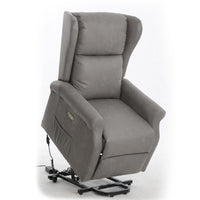 Poltrona Relax Begere Arlette D Mozart Fango C/Usb