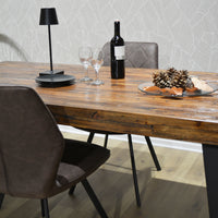 Set Da 4, Sedie New Flamingo Tortora Meccanico