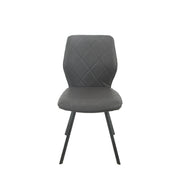 Set Da 4, Sedie New Flamingo Grigio Meccanico