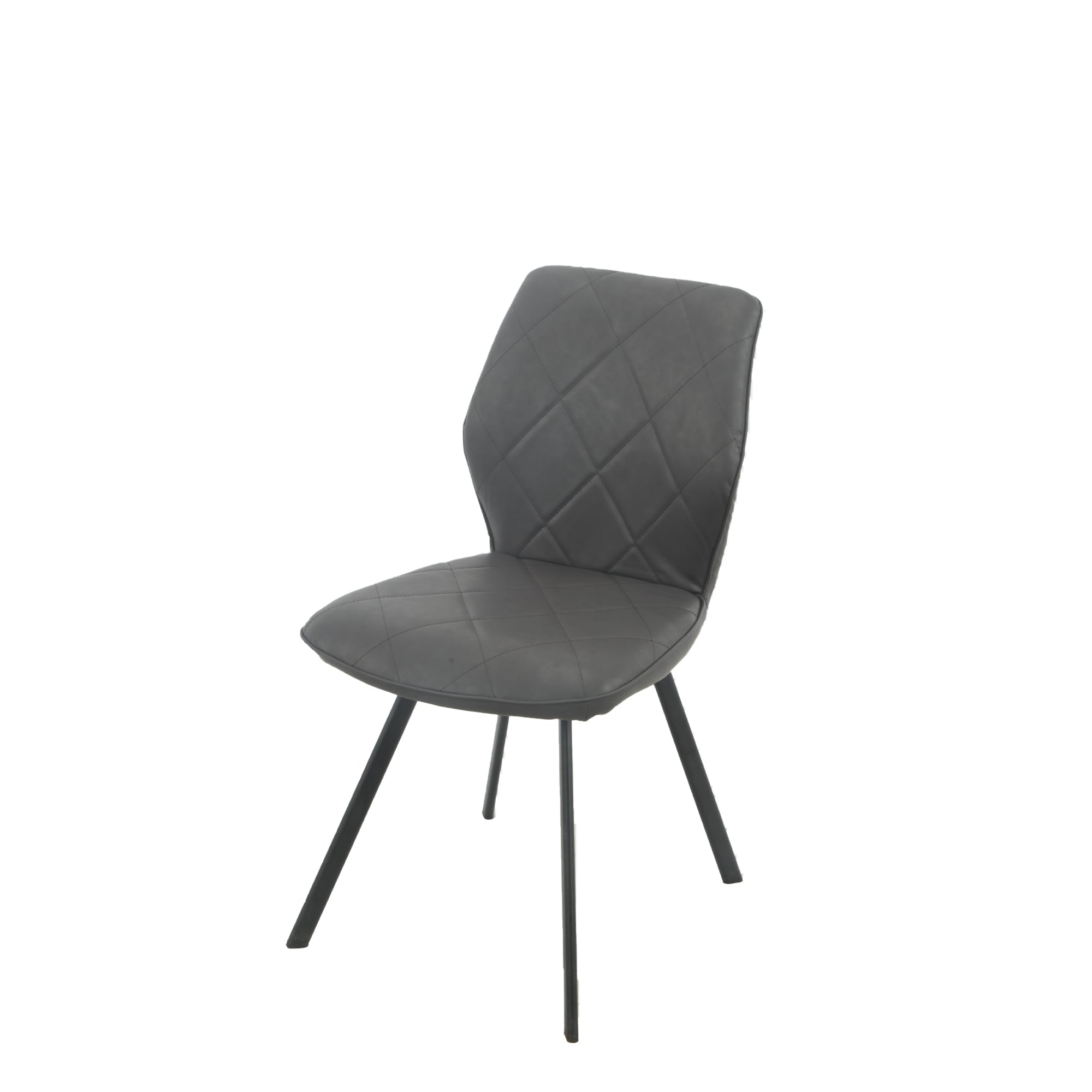 Set Da 4, Sedie New Flamingo Grigio Meccanico