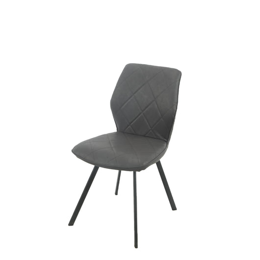 Set Da 4, Sedie New Flamingo Grigio Meccanico