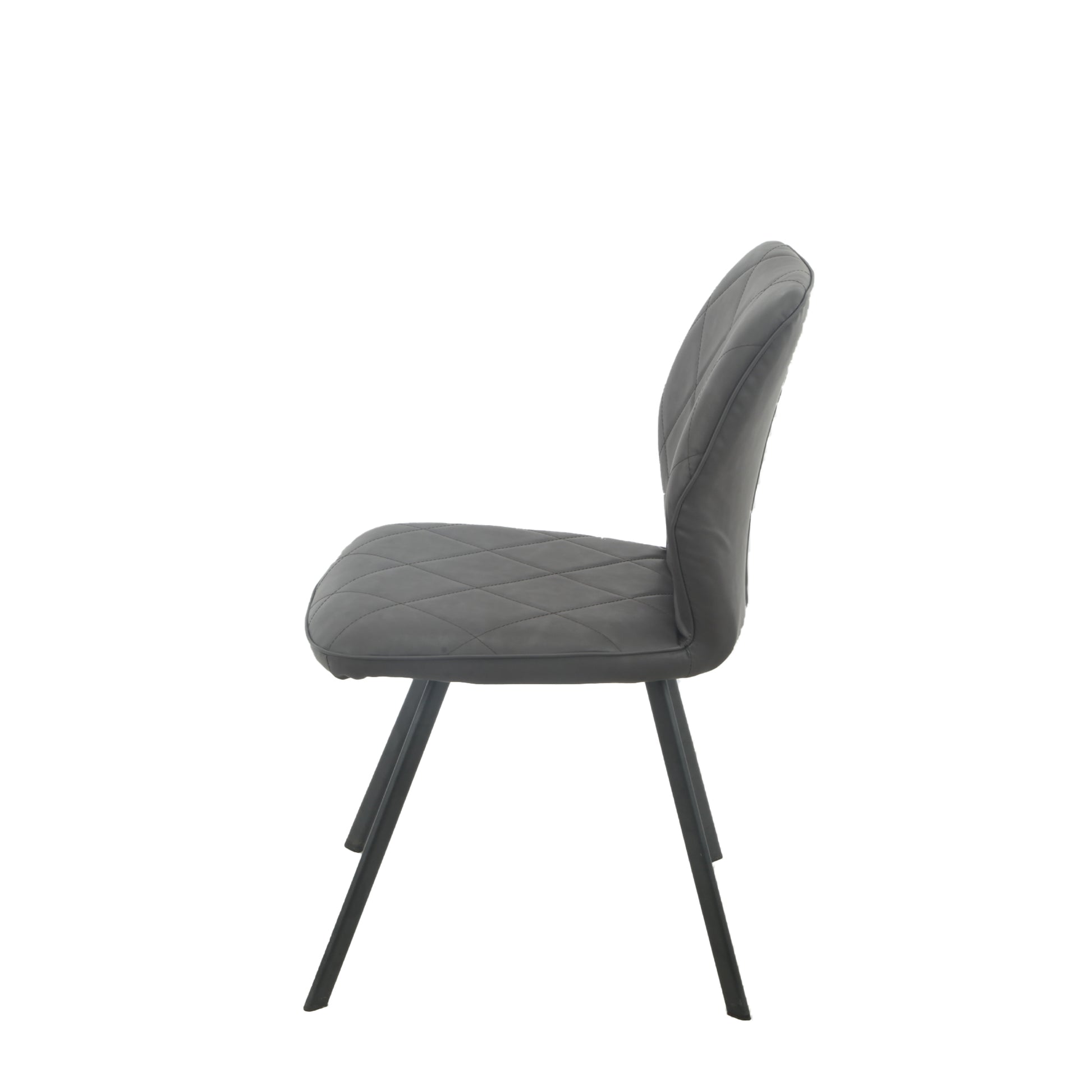 Set Da 4, Sedie New Flamingo Grigio Meccanico