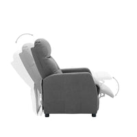 Poltrona Relax Susan D Tess. Fumo C/Usb