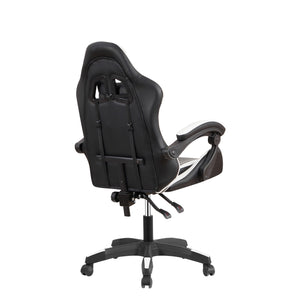 Poltrona Racing Alfa Nera/Bianca Similp