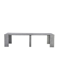 Tavolo Consolle Artic Finitura Grigia