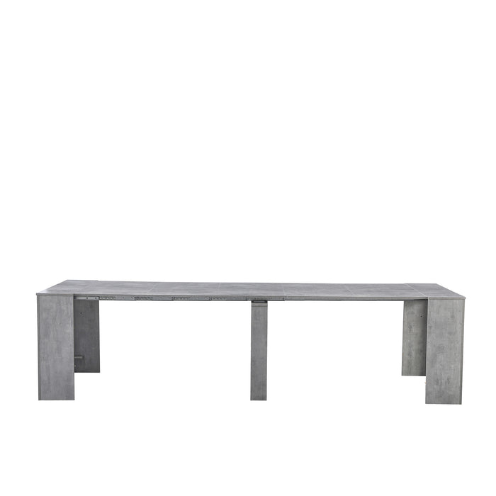 Tavolo Consolle Artic Finitura Grigia