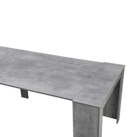 Tavolo Consolle Artic Finitura Grigia