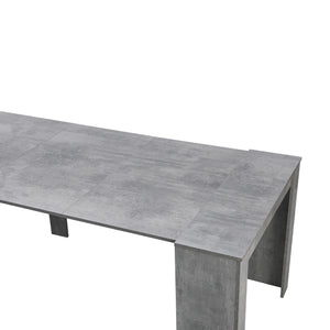 Tavolo Consolle Artic Finitura Grigia