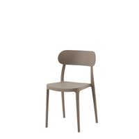 Set Da 4, Sedie Celine Tortora In Polipropilene