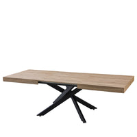 Tavolo Anson All. Piano Rovere/Gambe Nere