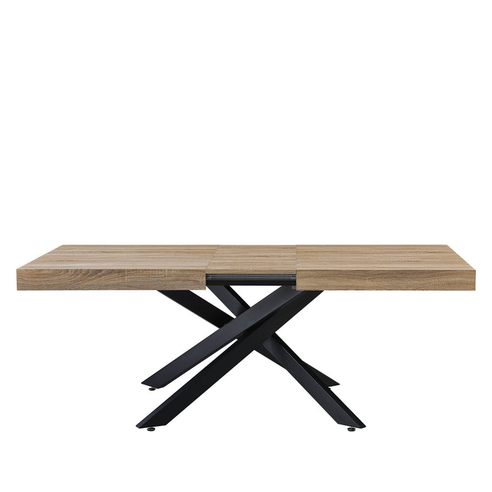 Tavolo Anson All. Piano Rovere/Gambe Nere