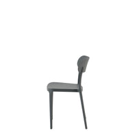 Set Da 4, Sedie Celine Nera In Polipropilene