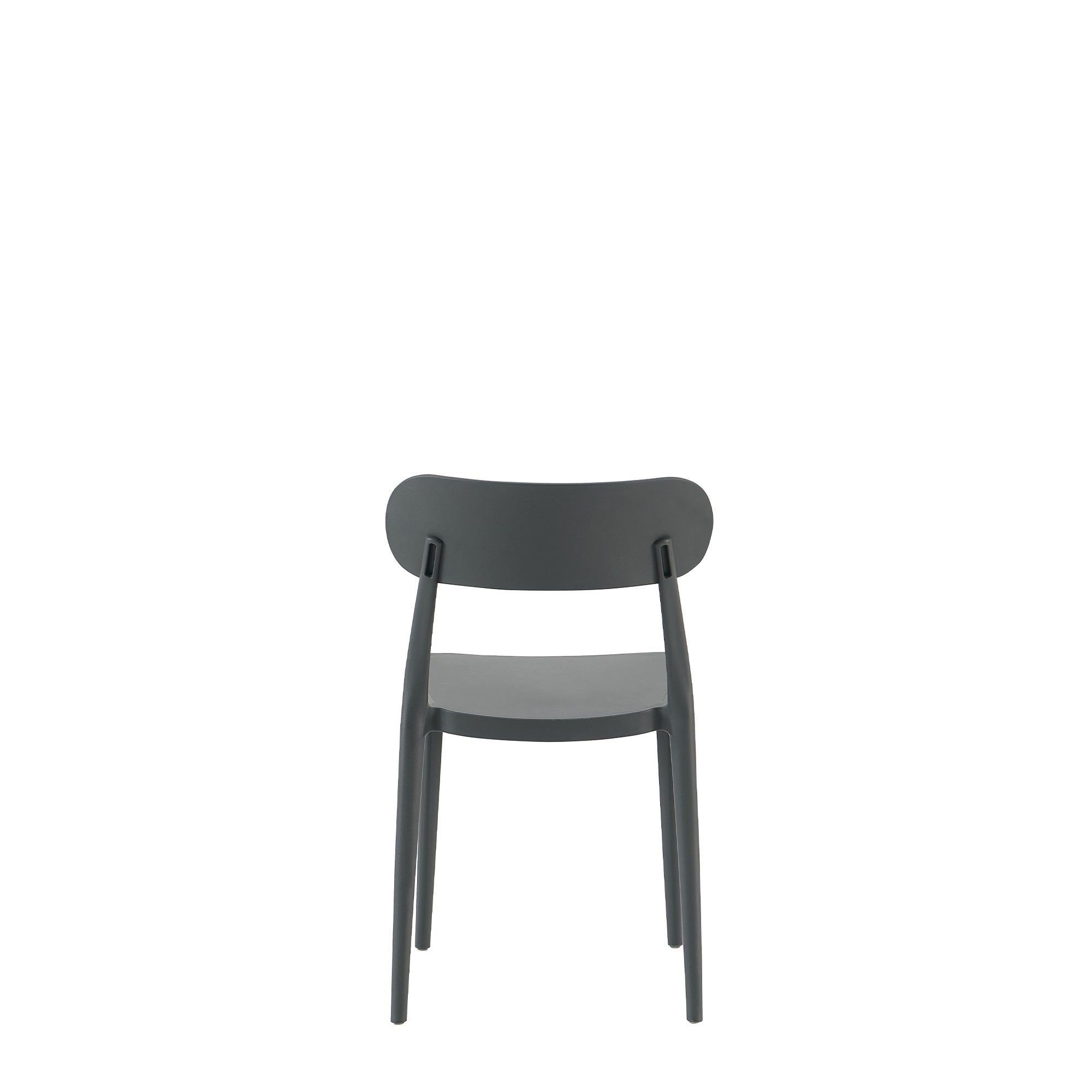 Set Da 4, Sedie Celine Nera In Polipropilene