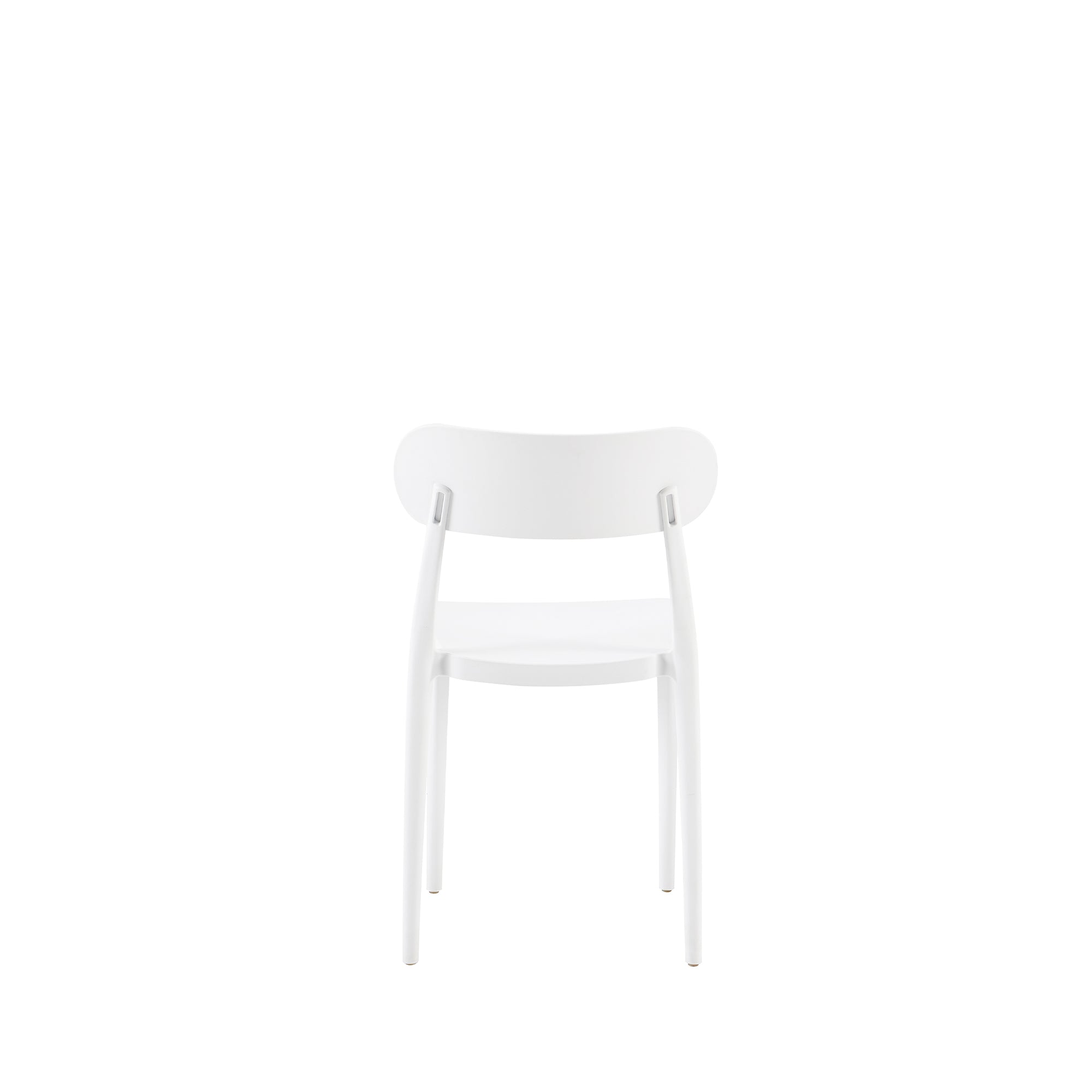 Set Da 4, Sedie Celine Bianca In Polipropilene