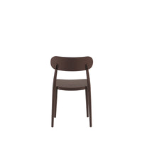 Set Da 4, Sedie Celine Bronzo In Polipropilene