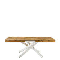 Tavolo Anson All. Piano Rovere/Gambe Bianche