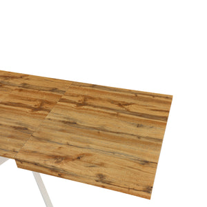 Tavolo Anson All. Piano Rovere/Gambe Bianche