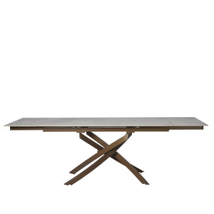 Tavolo Pegaso Pietra Patagonia Con Gambe Bronzo