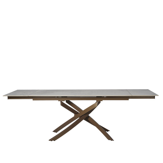 Tavolo Pegaso Pietra Patagonia Con Gambe Bronzo